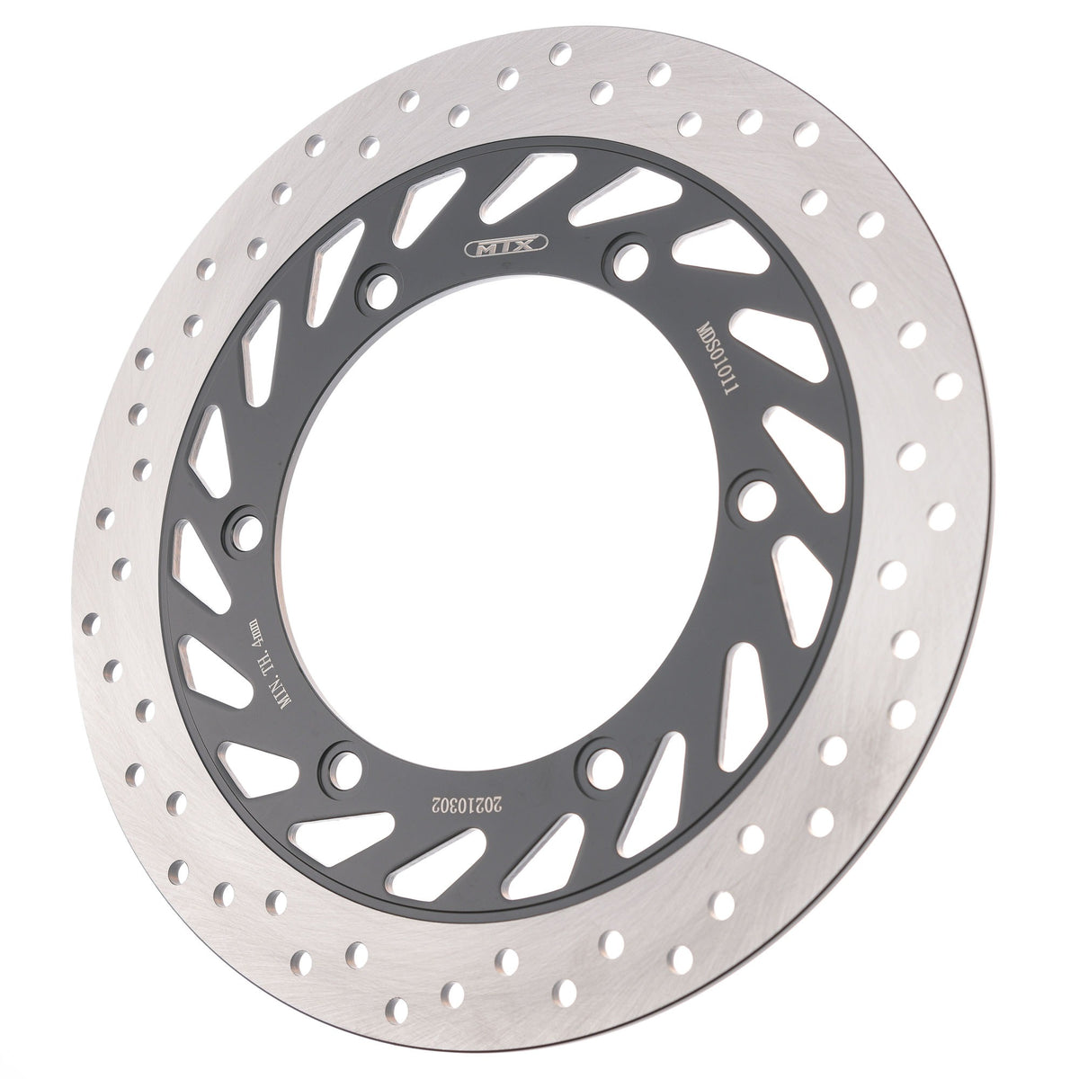 MTX Performance Brake Disc Front Solid Round Honda MD1008 Left Hand #01011