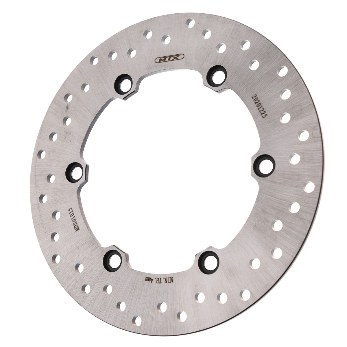 MTX Performance Brake Disc Rear Solid Round Honda MD1174 #01015