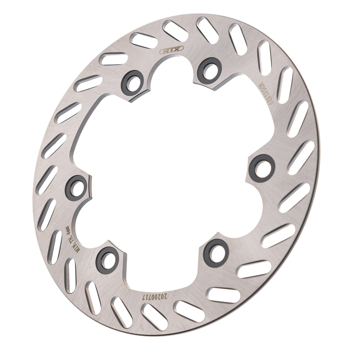 MTX Performance Brake Disc Rear Solid Round Honda MD6009 #01020