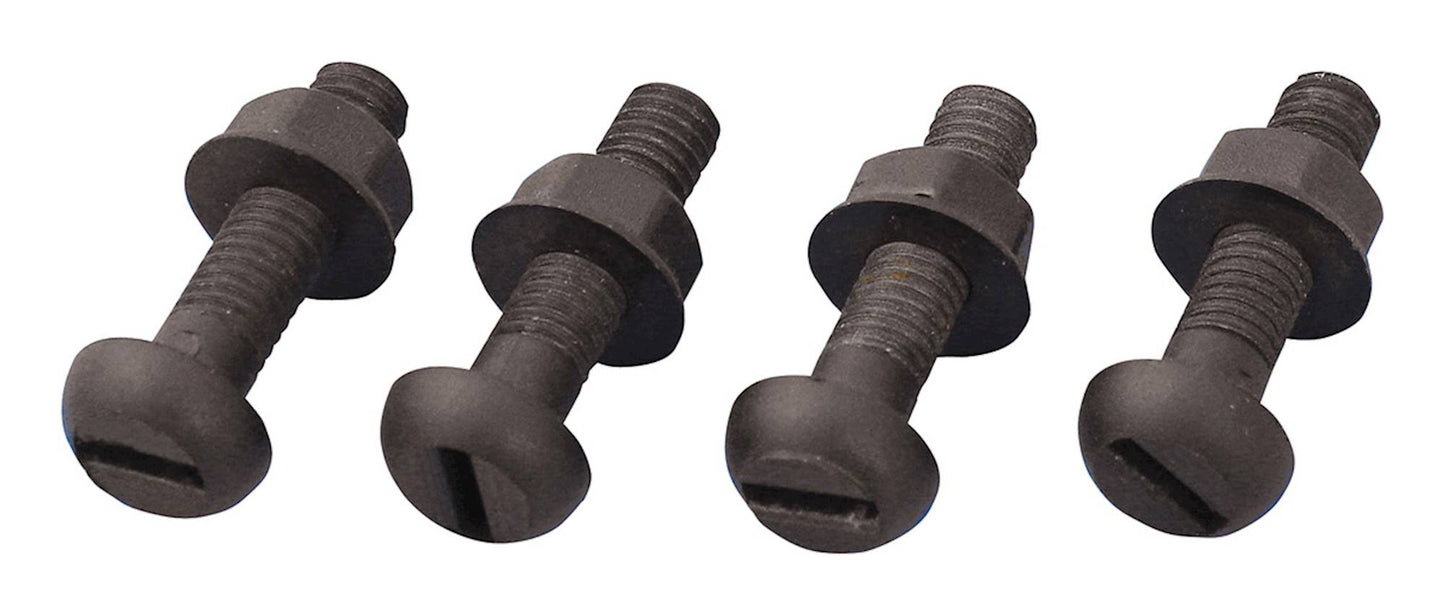 Bike It Number Plate Bolts And Nuts Black 50Pcs