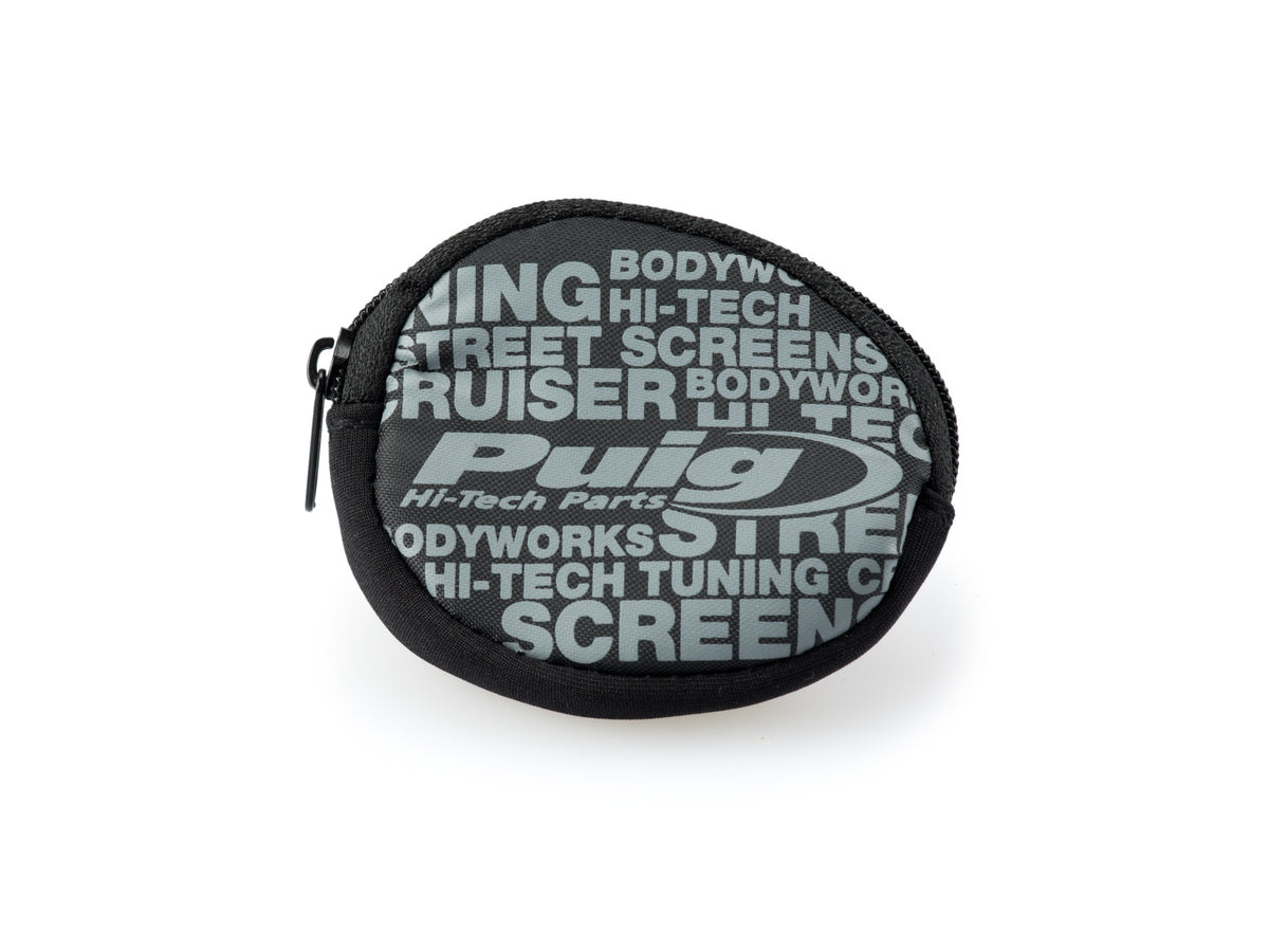 Puig Keychain With Zip (Black)