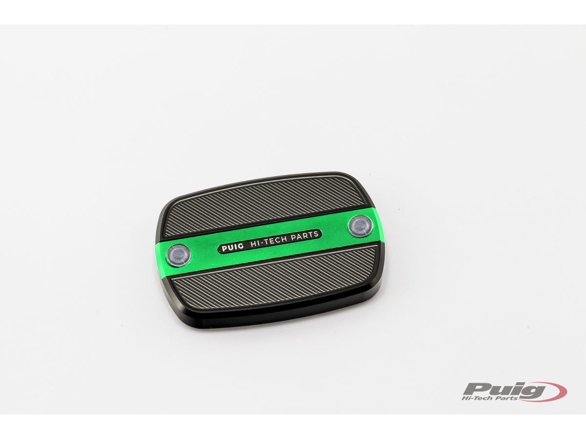 Front Brake Fluid Tank Cap - Green