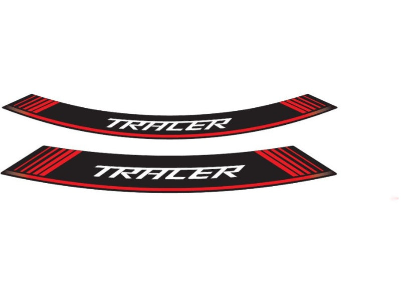 Wheel Rim Stickers - Red