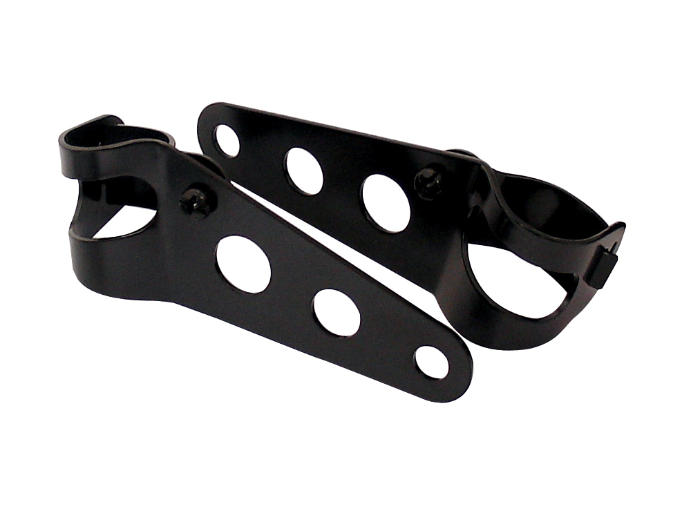 Bike It Standard Black Headlight Brackets 30-38mm
