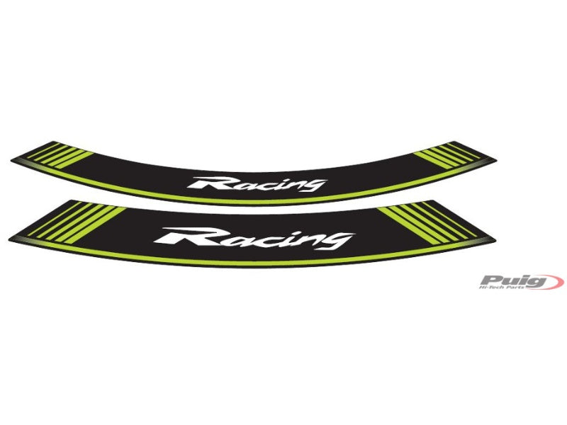 Wheel Rim Stickers - Green