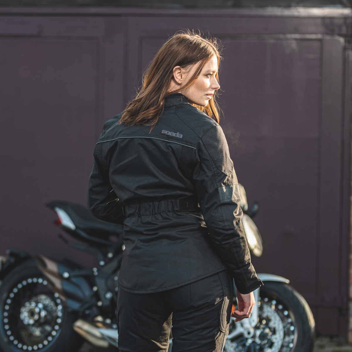 Spada Barn Q CE WP Ladies Jacket Black