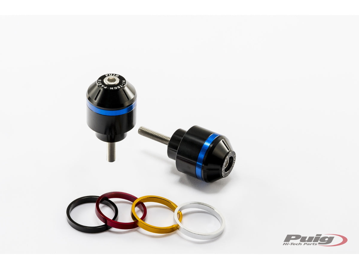 Puig Short Bar End Weights (Black)