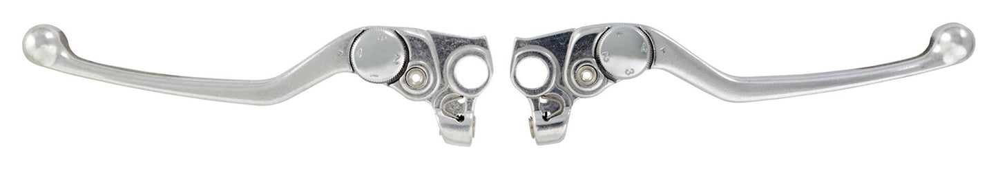 Bike It OEM Replacement Alloy Brake and Clutch Lever Set - #D02