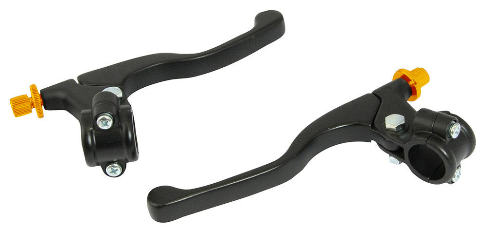 Bike It Lever Assembly Universal Short Black (Without Mirror Boss)