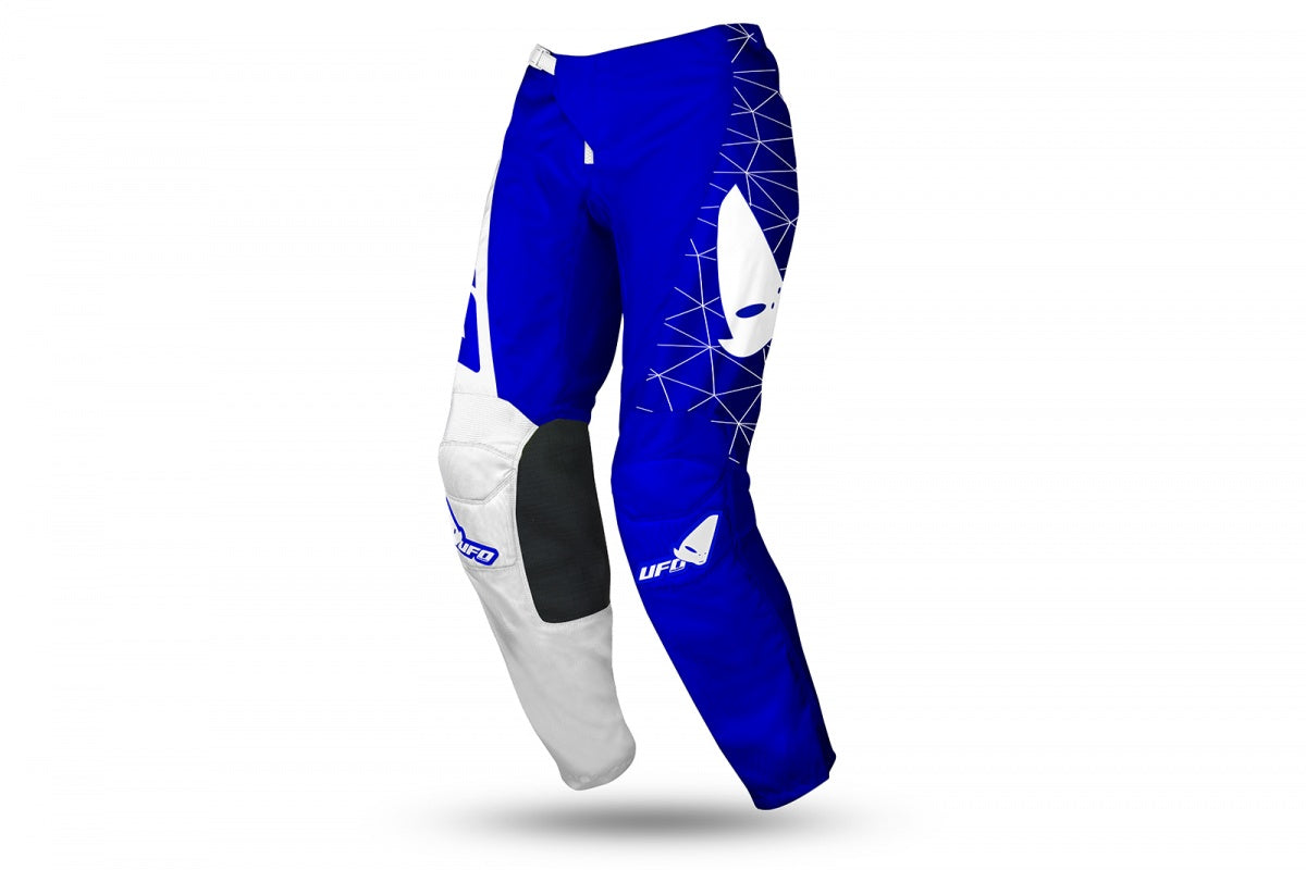 UFO Tecno Mx Pant Blue/White - UK32"/EUR48"