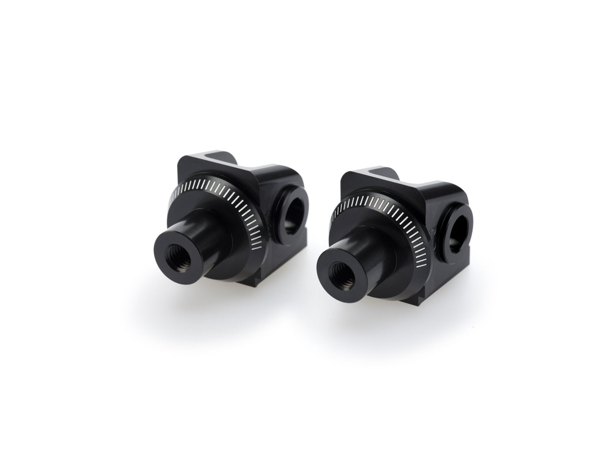 Puig Rider Footpeg Adaptors (Black)