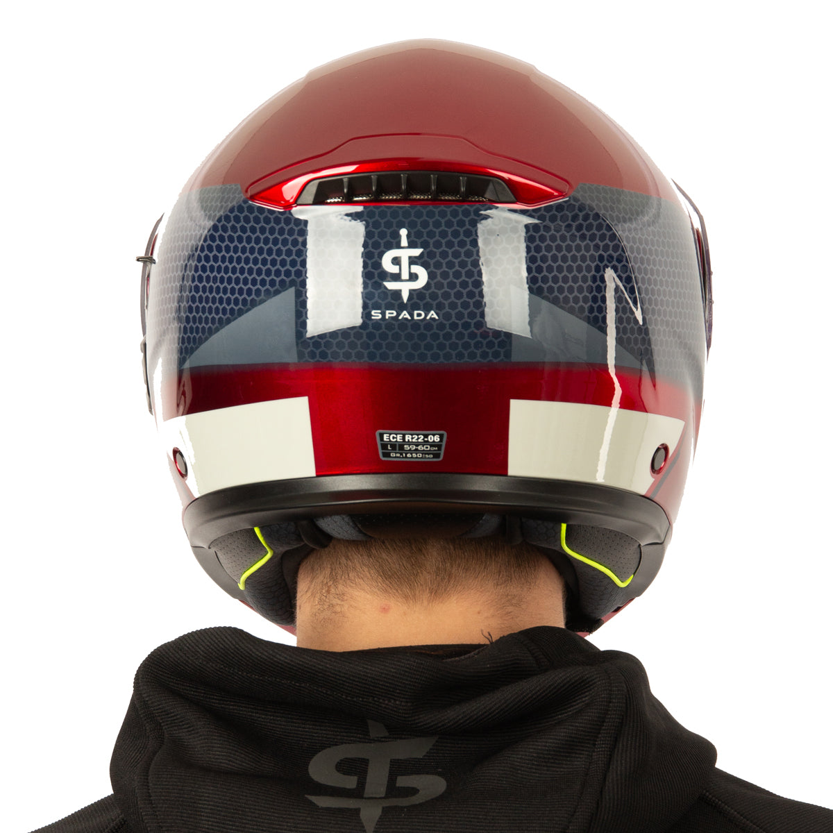 Spada Orion 2 Allure Red/Blue Helmet