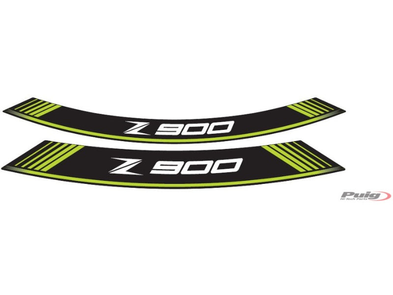 Wheel Rim Stickers - Green