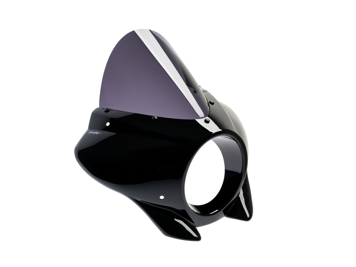 Mirage Touring Screen - Clear with Gloss Black Housing