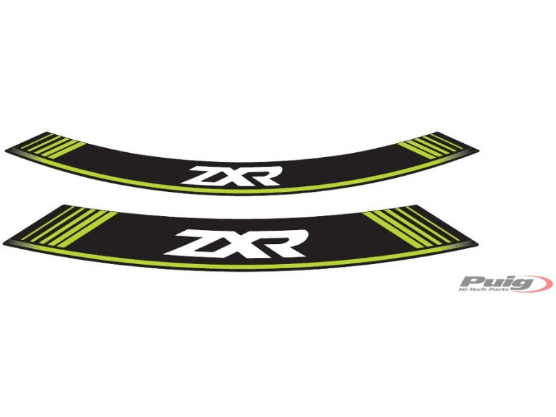 Wheel Rim Stickers - Green