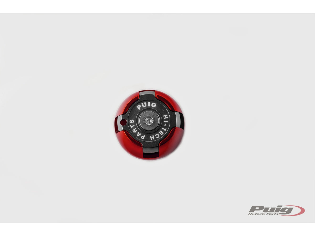Engine Oil Filler Cap - Red