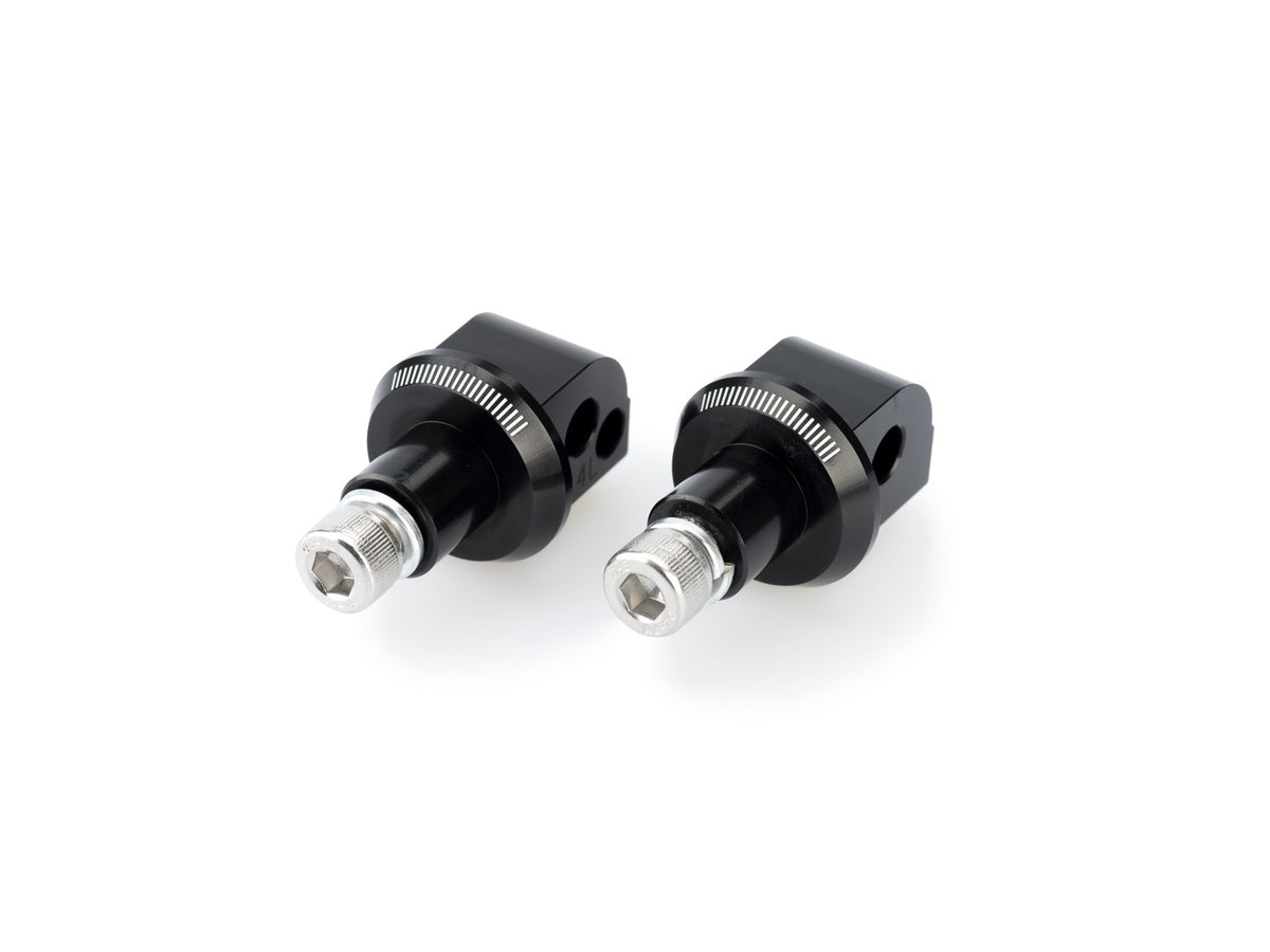 Puig Pillion Footpeg Adaptors (Black)