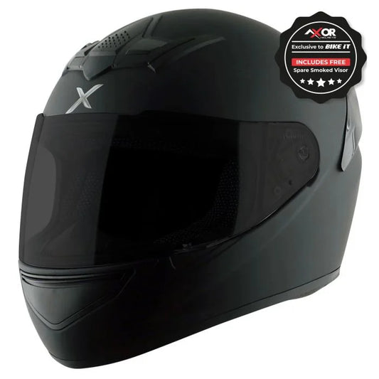 Axor Rage Full Face Helmet - Matt Black - Large