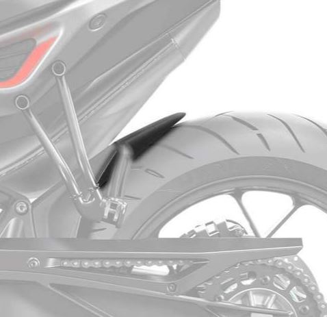 Hugger Extension Matte Black KTM 890 Duke (R) '20- '24, 790 Duke '18-