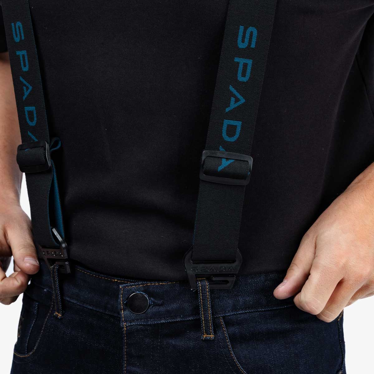 Spada Kaiken Braces Black/Steel Blue