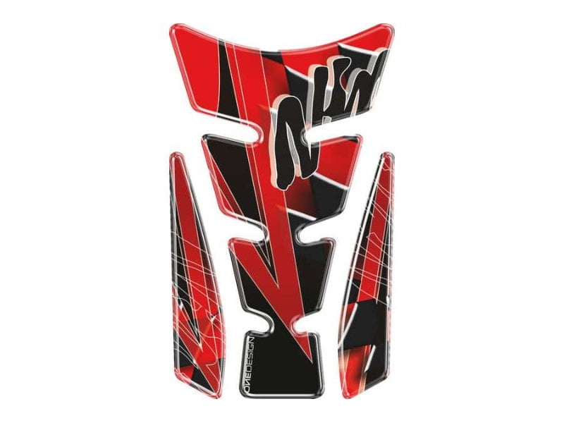 Wings Tank Pad With Ninja Logo - Red