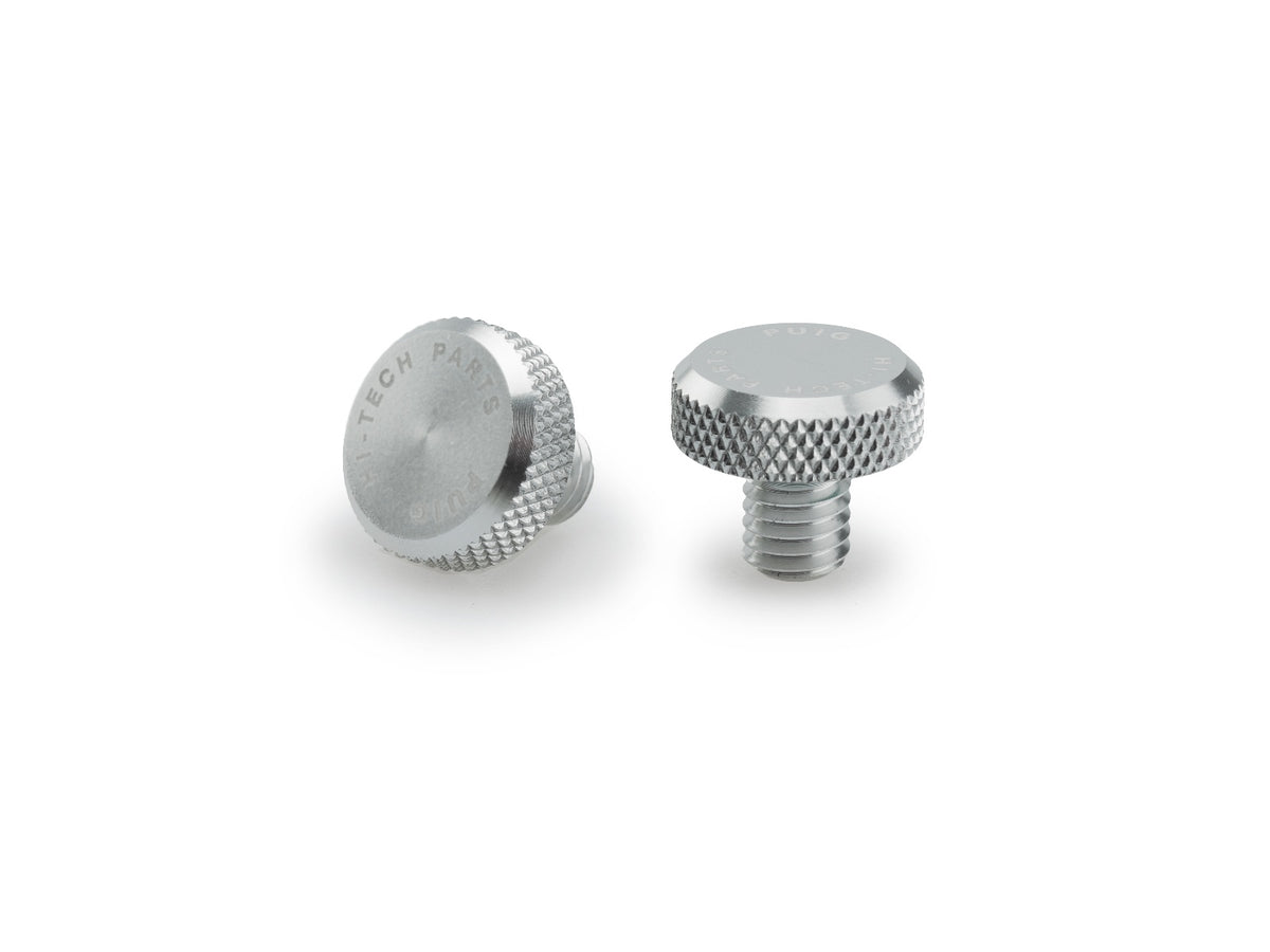 Mirror Hole Screw Plug - Silver