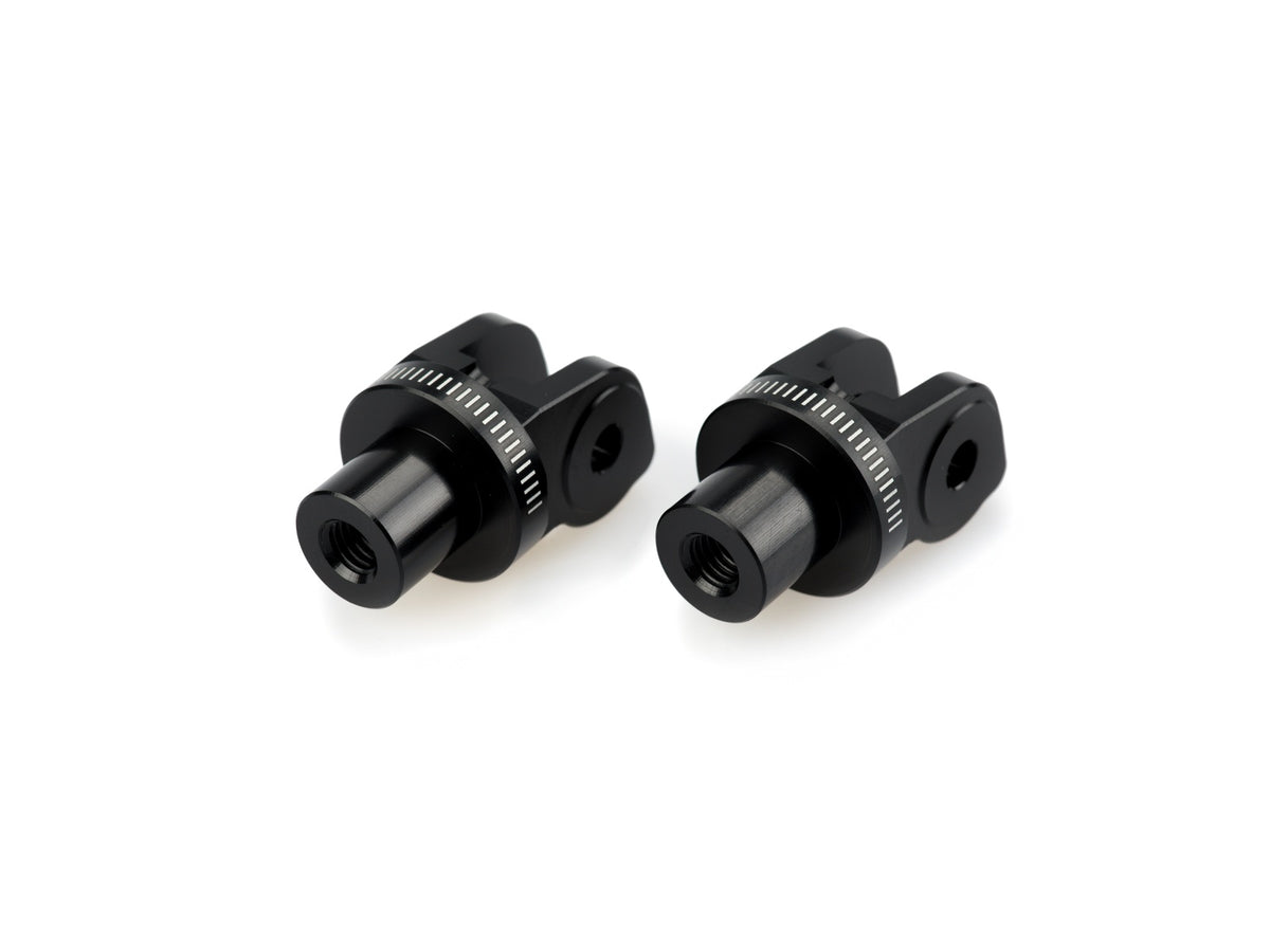 Puig Rider Footpeg Adaptors (Black)
