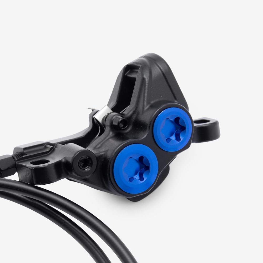 Front Brake System Complete Blue Dots 4