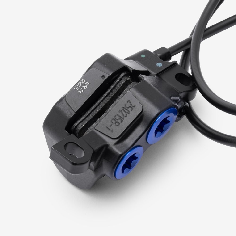 Front Brake System Complete Blue Dots 5