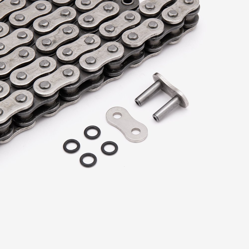 CMPO Motorcycle O-Ring Drive Chain 520-110 Black 2