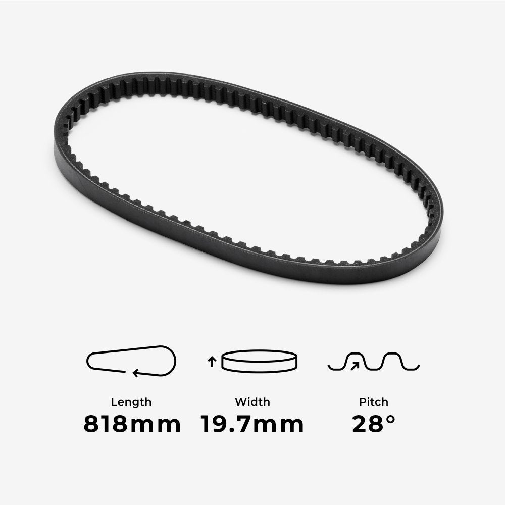 Drive Belt 818 19.7 28