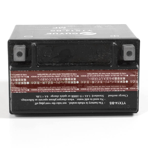 Lextek Motorcycle Battery YTX14-BS 150 x 87 x 145mm