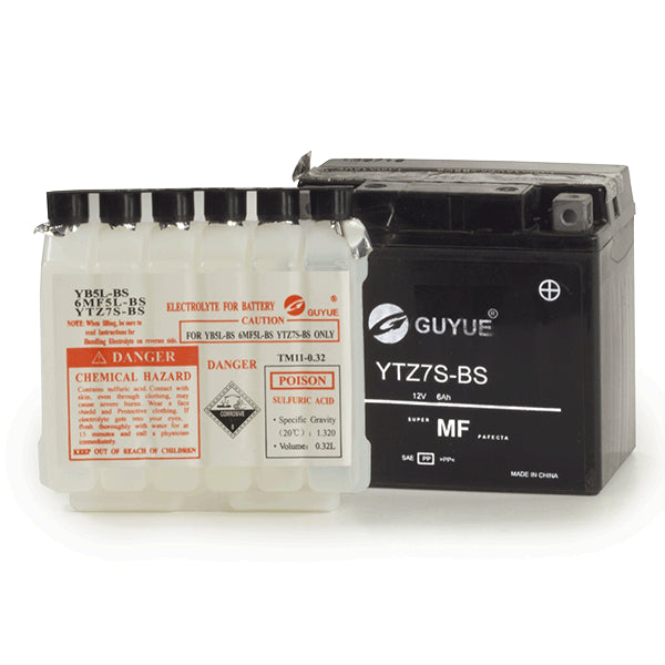 Motorcycle Battery LTZ7S-BS for Lexmoto Aspire 50