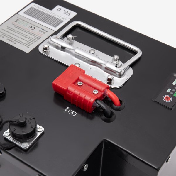 Removable Lithium Battery Pack Kettle Plug Type Connector for ZS1500D-2
