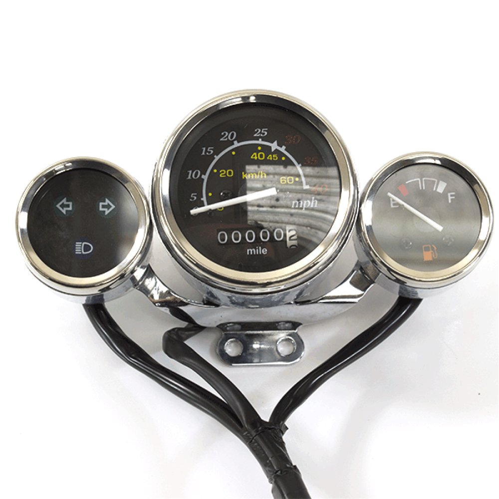 Speedo Assembly MPH/KPH