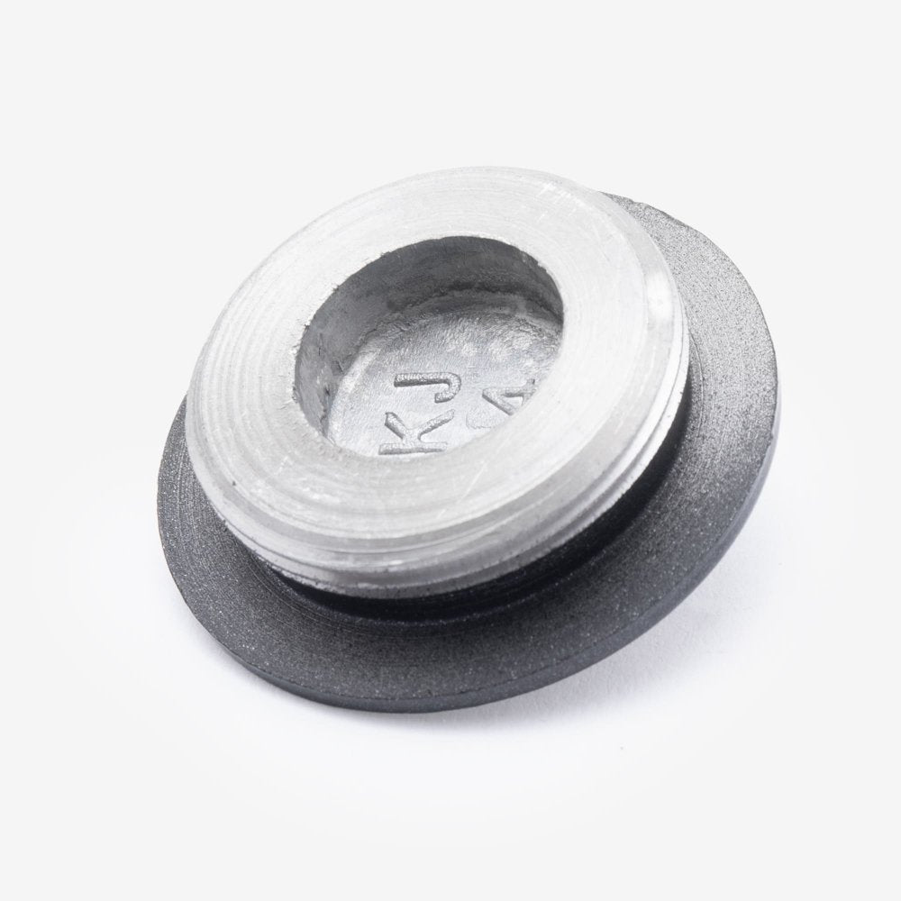 Left Black Crankcase Plug 2