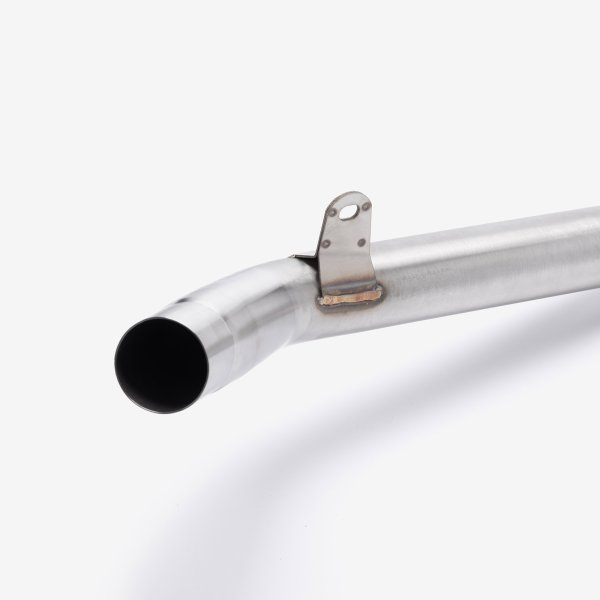 Lextek Stainless Steel RP1 Gloss S/Steel Oval Exhaust System 400mm for Suzuki GSX-S 1000 (21-24)