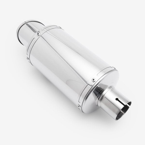 Lextek Stainless Steel YP4 S/Steel Stubby Exhaust System 200mm for Suzuki GSX-S 1000 (21-24)