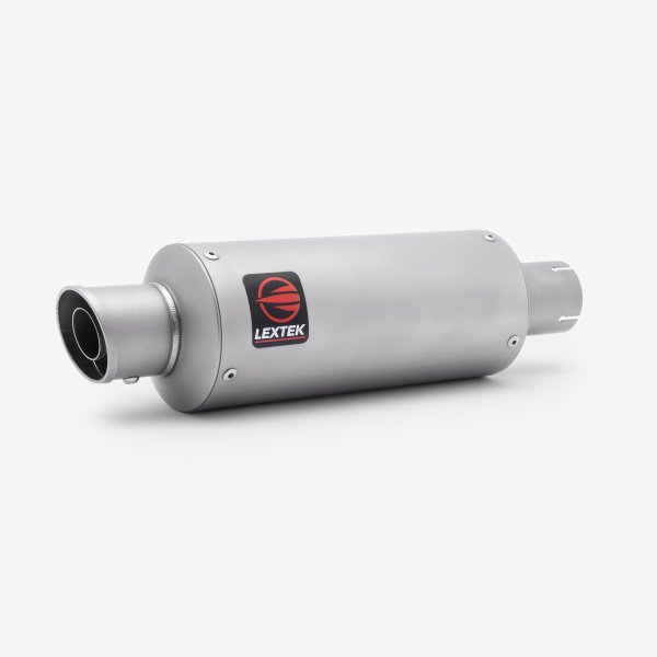 Lextek Stainless Steel GP1 Matt S/Steel GP Stubby Exhaust System 240mm