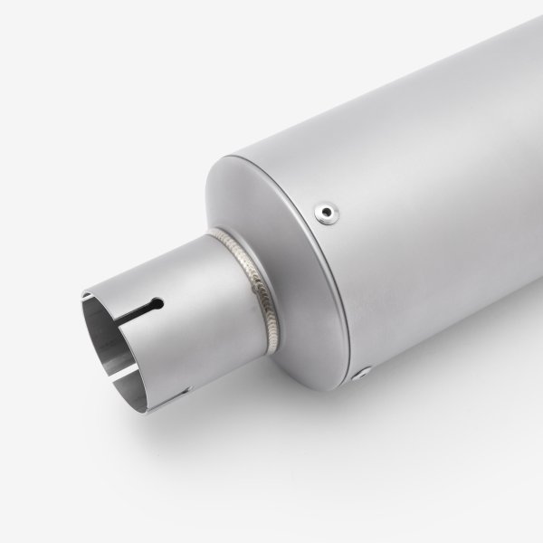 Lextek Stainless Steel GP1 Matt S/Steel GP Stubby Exhaust System 240mm