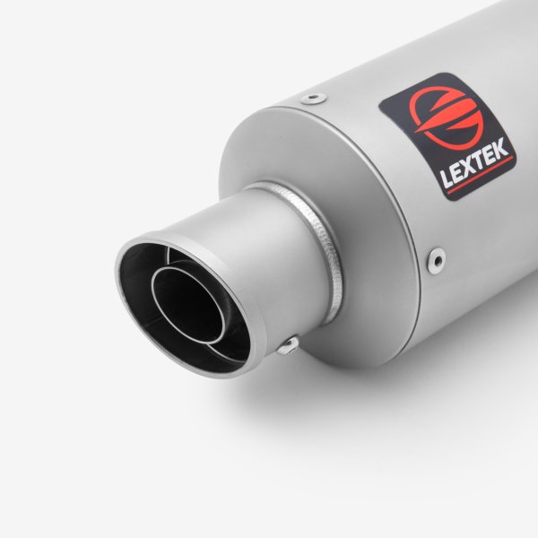 Lextek Stainless Steel GP1 Matt S/Steel GP Stubby Exhaust System 240mm