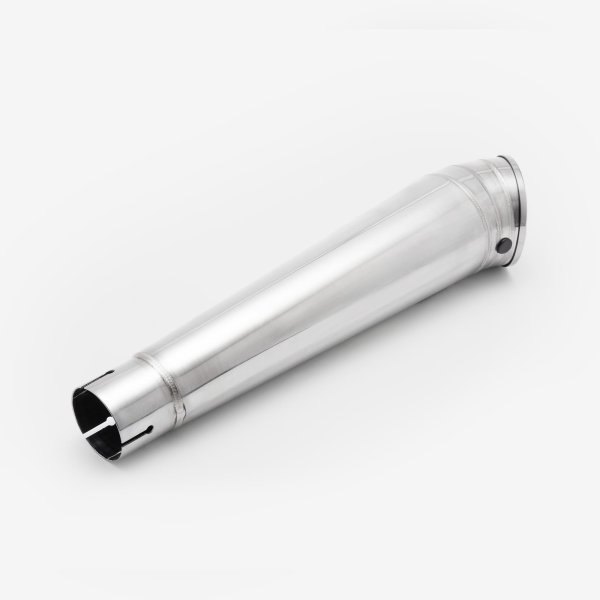 Lextek Stainless Steel MP4 S/Steel Megaphone Exhaust System 300mm for Suzuki GSX-S 1000 (21-24)