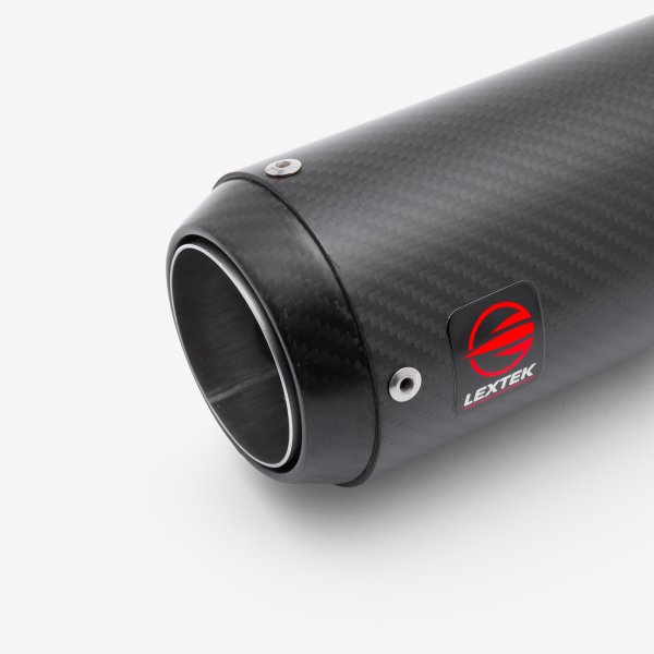 Lextek Stainless Steel CP8C Full Carbon Exhaust System 150mm for Suzuki GSX-S 1000 (21-24)