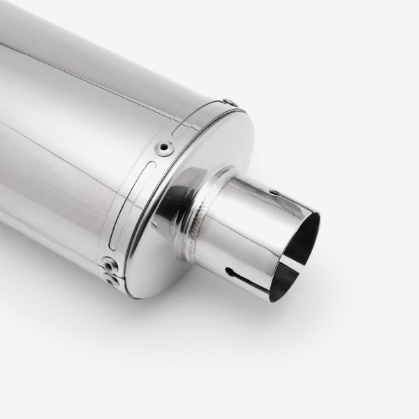 Lextek Stainless Steel OP4 Polished S/Steel Exhaust System 200mm for Suzuki GSX-S 1000 (21-24)