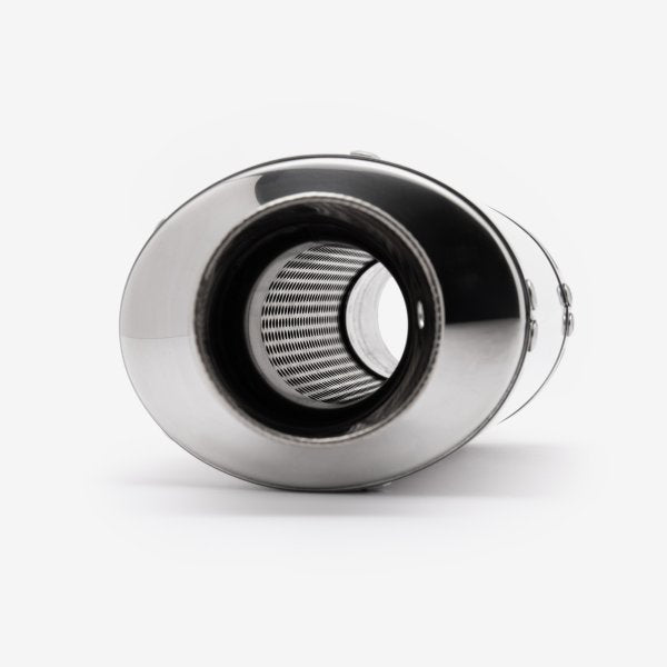 Lextek Stainless Steel OP4 Polished S/Steel Exhaust System 200mm for Suzuki GSX-S 1000 (21-24)