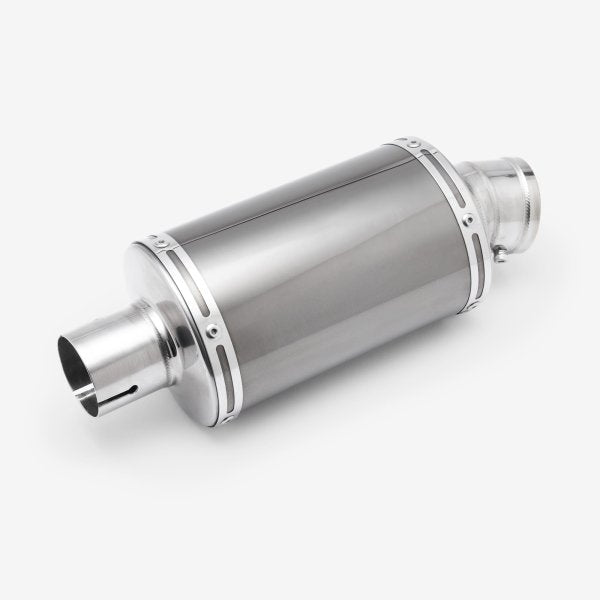 Lextek Stainless Steel OP15 Dark Tint Stainless Exhaust System 200mm for Suzuki GSX-S 1000 (21-24)
