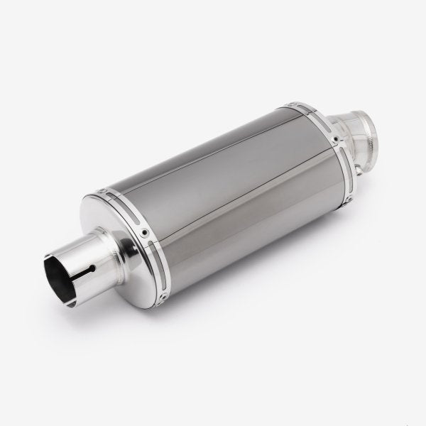 Lextek Stainless Steel OP16 Dark Tint Stainless Exhaust System 250mm for Suzuki GSX-S 1000 (21-24)