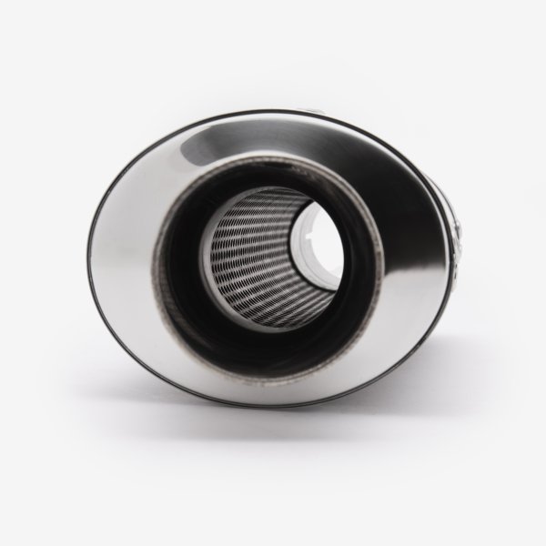 Lextek Stainless Steel OP16 Dark Tint Stainless Exhaust System 250mm for Suzuki GSX-S 1000 (21-24)