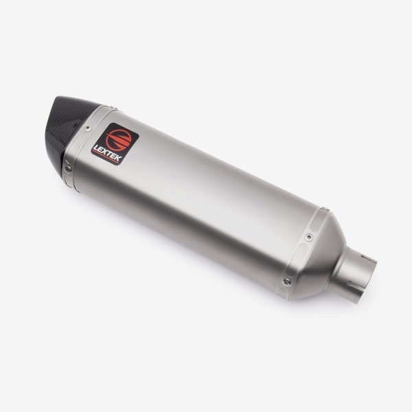 Lextek Stainless Steel VP1 Matt S/Steel Exhaust System 300mm for Suzuki GSX-S 1000 (21-24)