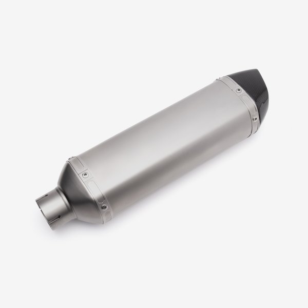 Lextek Stainless Steel VP1 Matt S/Steel Exhaust System 300mm for Suzuki GSX-S 1000 (21-24)